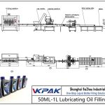 Automatic 50ML-1L Lubricating Oil Filling Line Ligne de remplissage d'huile de lubrification 50ML-1L automatique