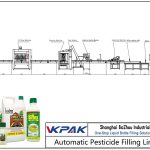 Ligne de remplissage automatique de pesticides