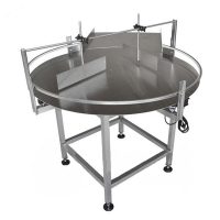 Table de travail rotative dynamique entièrement automatique pour débrouilleur de bouteilles