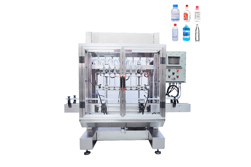 Gravity Chemical Bottle Filling Machine Machine de remplissage de bouteilles chimiques par gravité